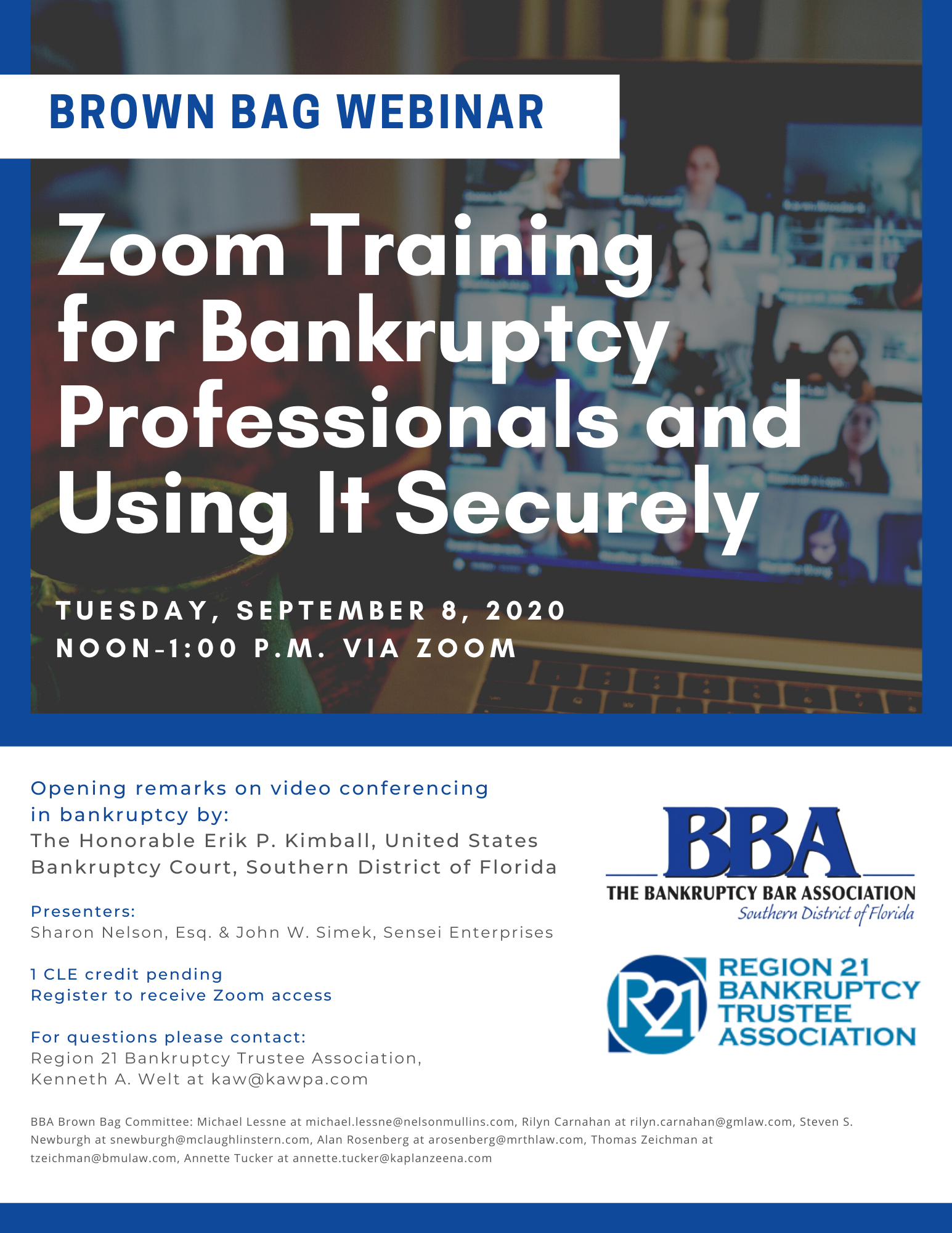 zoom webinar training