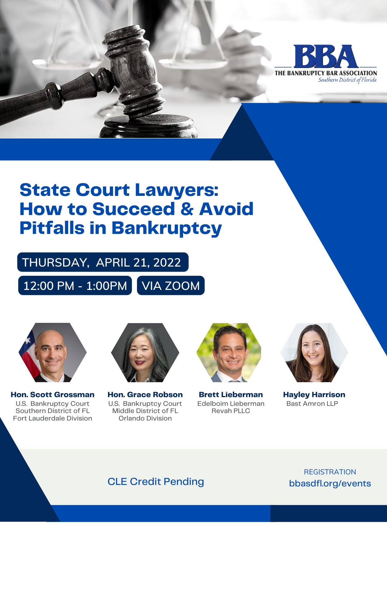 Brown Bag Webinar: State Court Lawyers in Bankruptcy Court